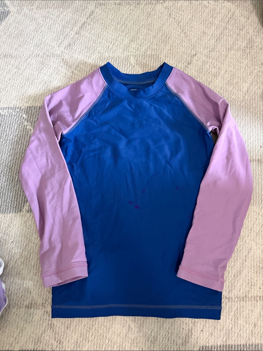 Primary girls rash guard